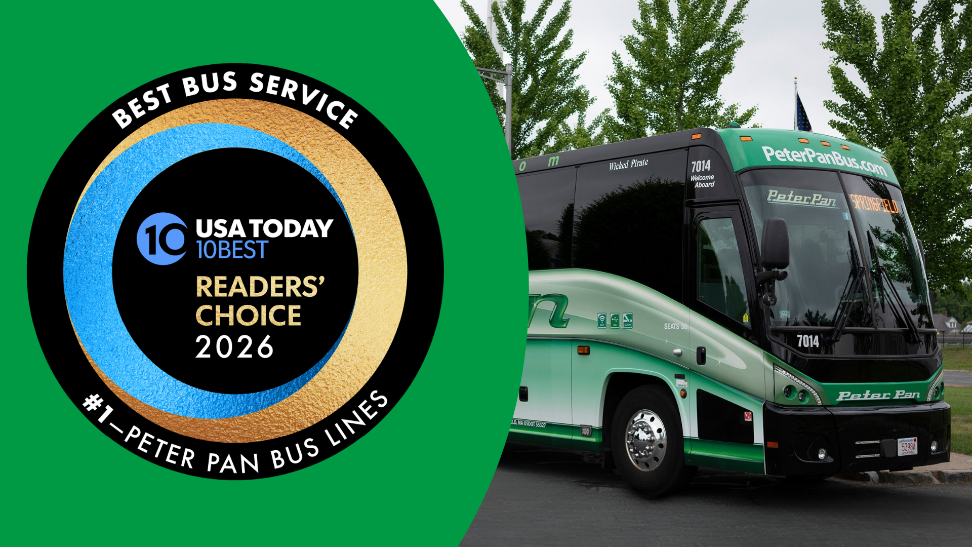 #1 Bus Service in America