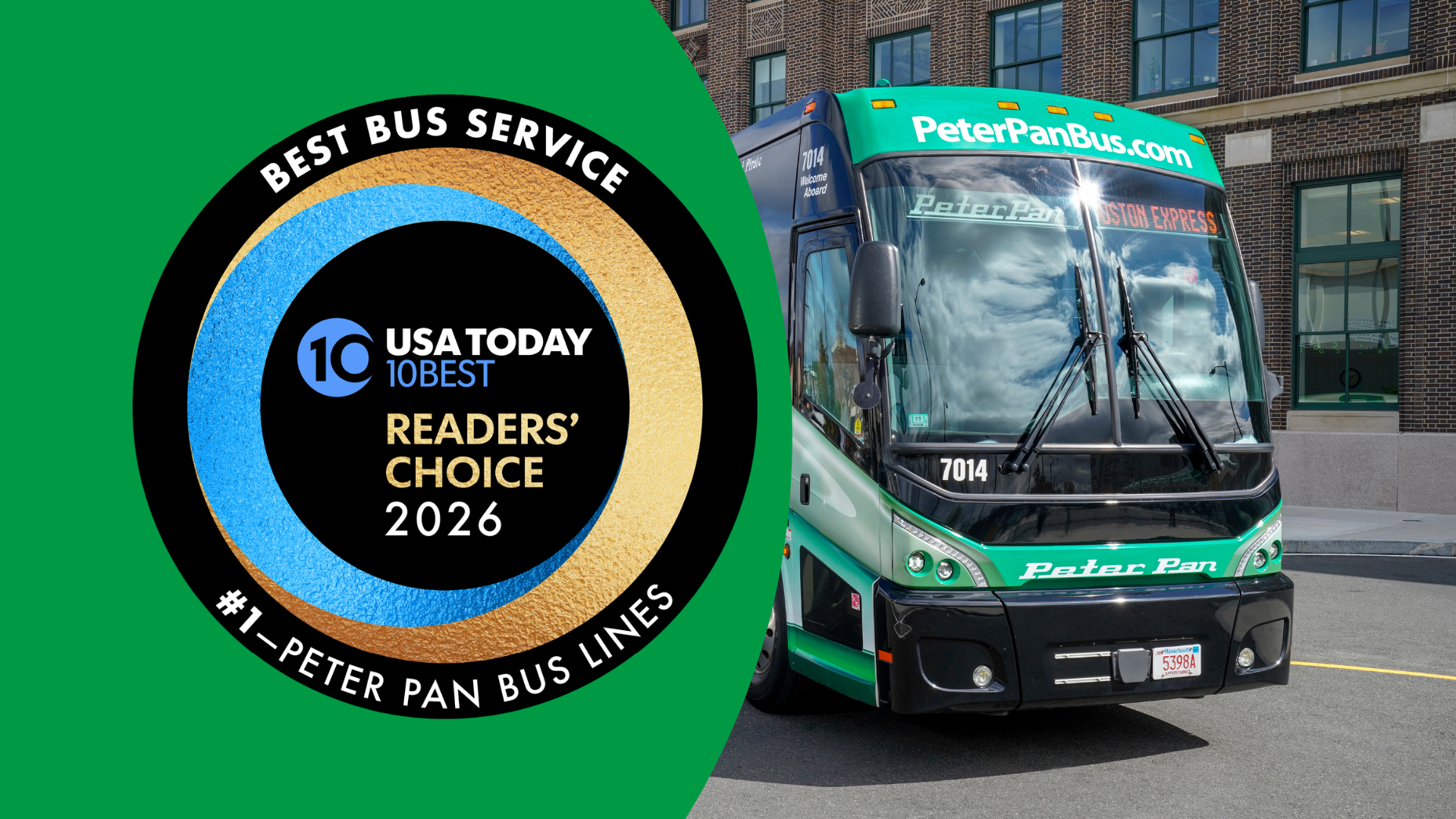 #1 Best Bus Service in America