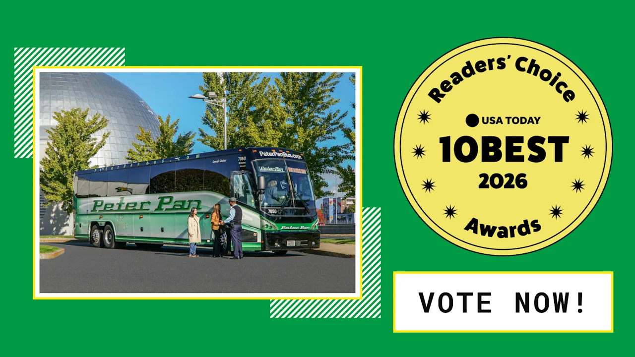 Vote for Best Bus Service in the United States: Peter Pan