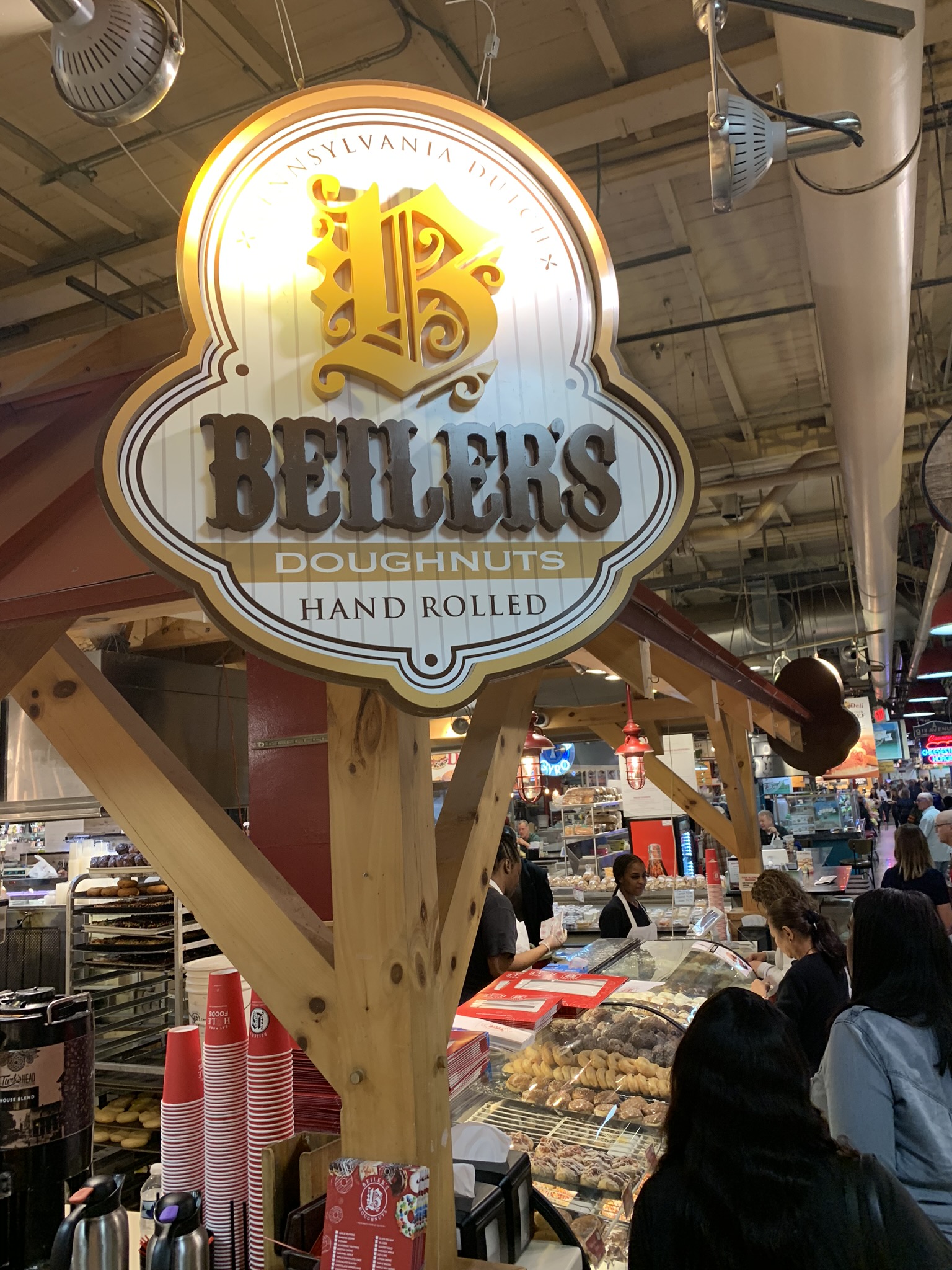 Beiler’s Doughnuts, a mainstay of the Market