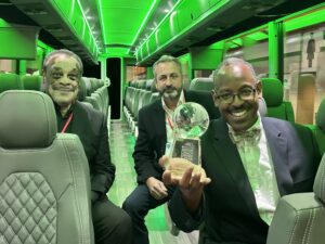 Peter Pan Bus Lines takes home driver of the year award 2024 thanks to driver Phillandor Knight