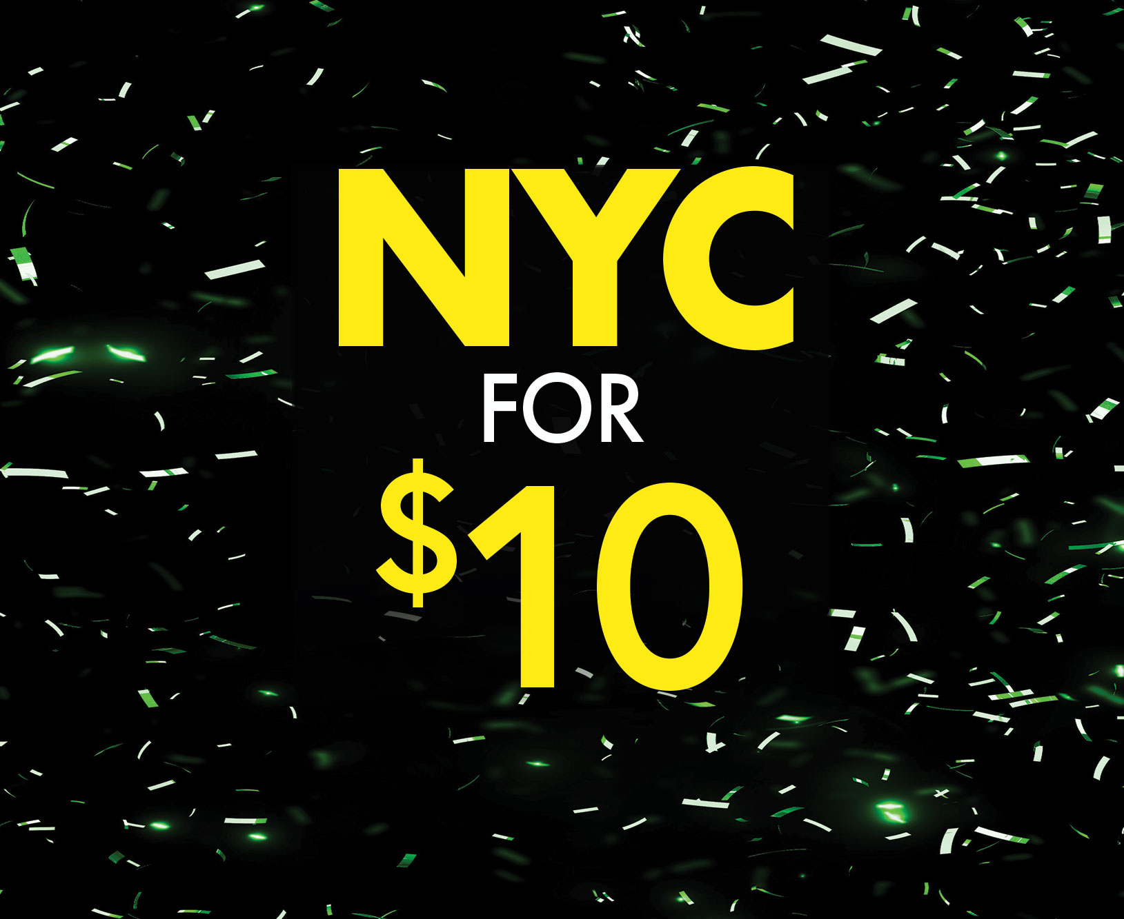 $10 NYC EXPRESS from Baltimore, New Carrollton & Silver Spring, MD
